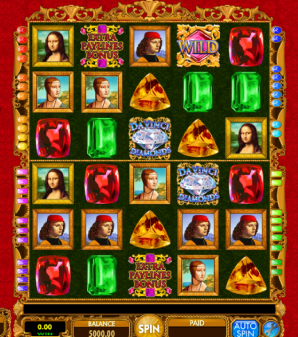 DA VINCI DIAMONDS DUAL PLAY SLOT 2