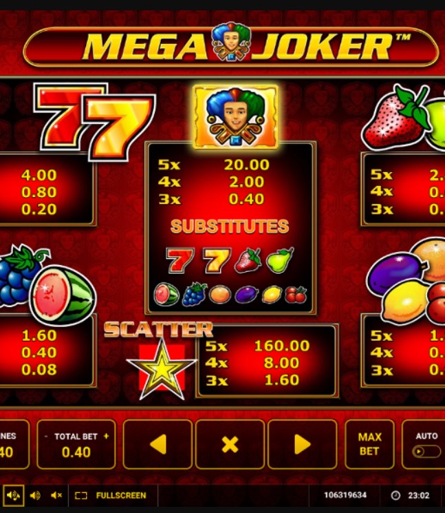 Mega Joker slot 2